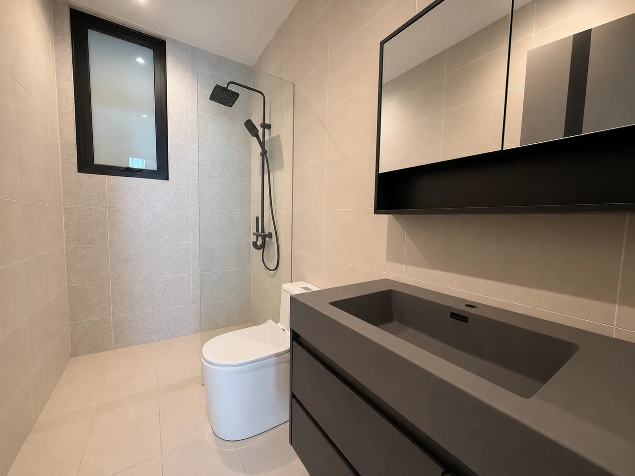 Brand NEW, Furnished + ID, 3 Room, The Rise Residence