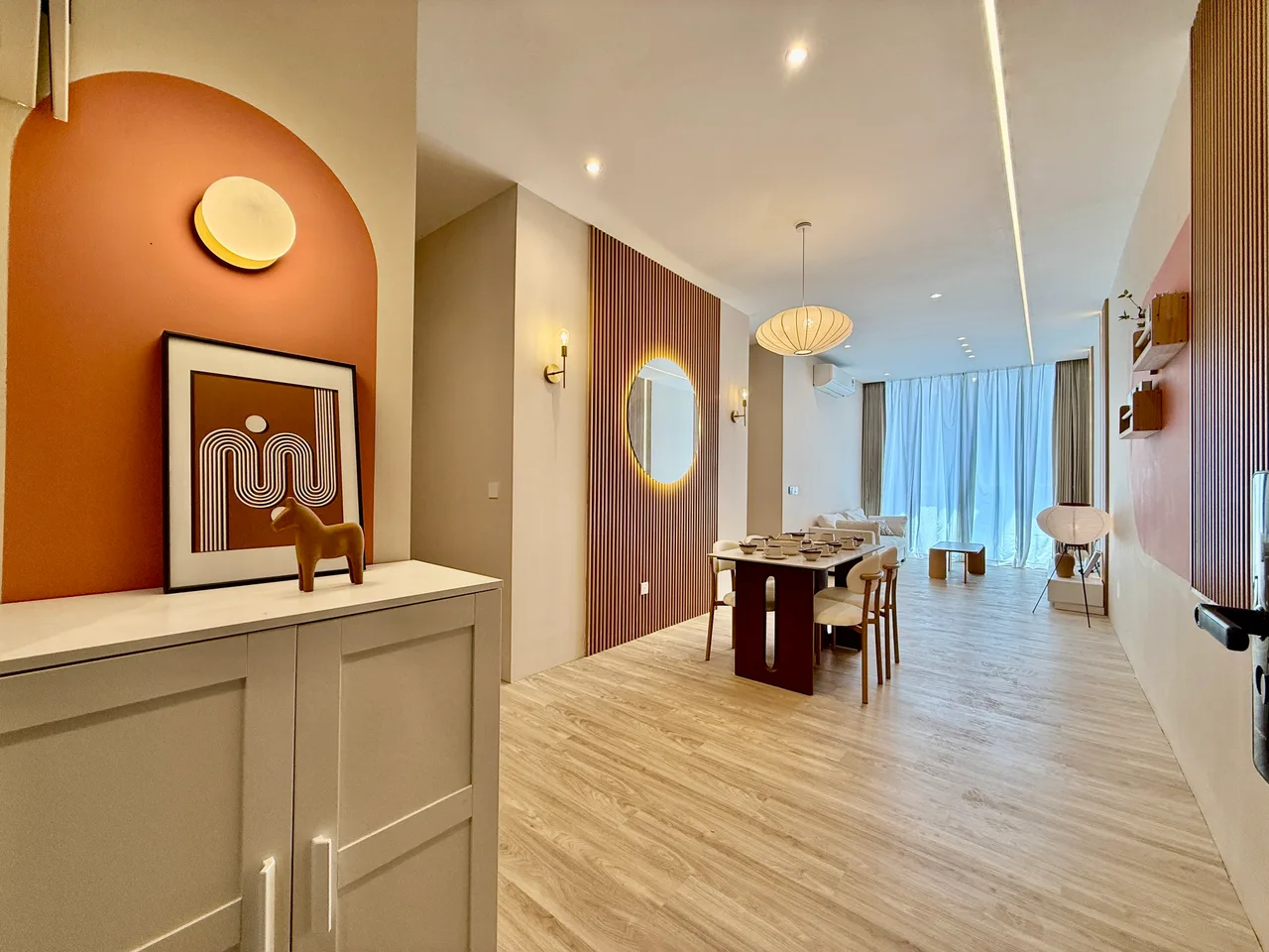 Brand NEW, Furnished + ID, 3 Room, The Rise Residence