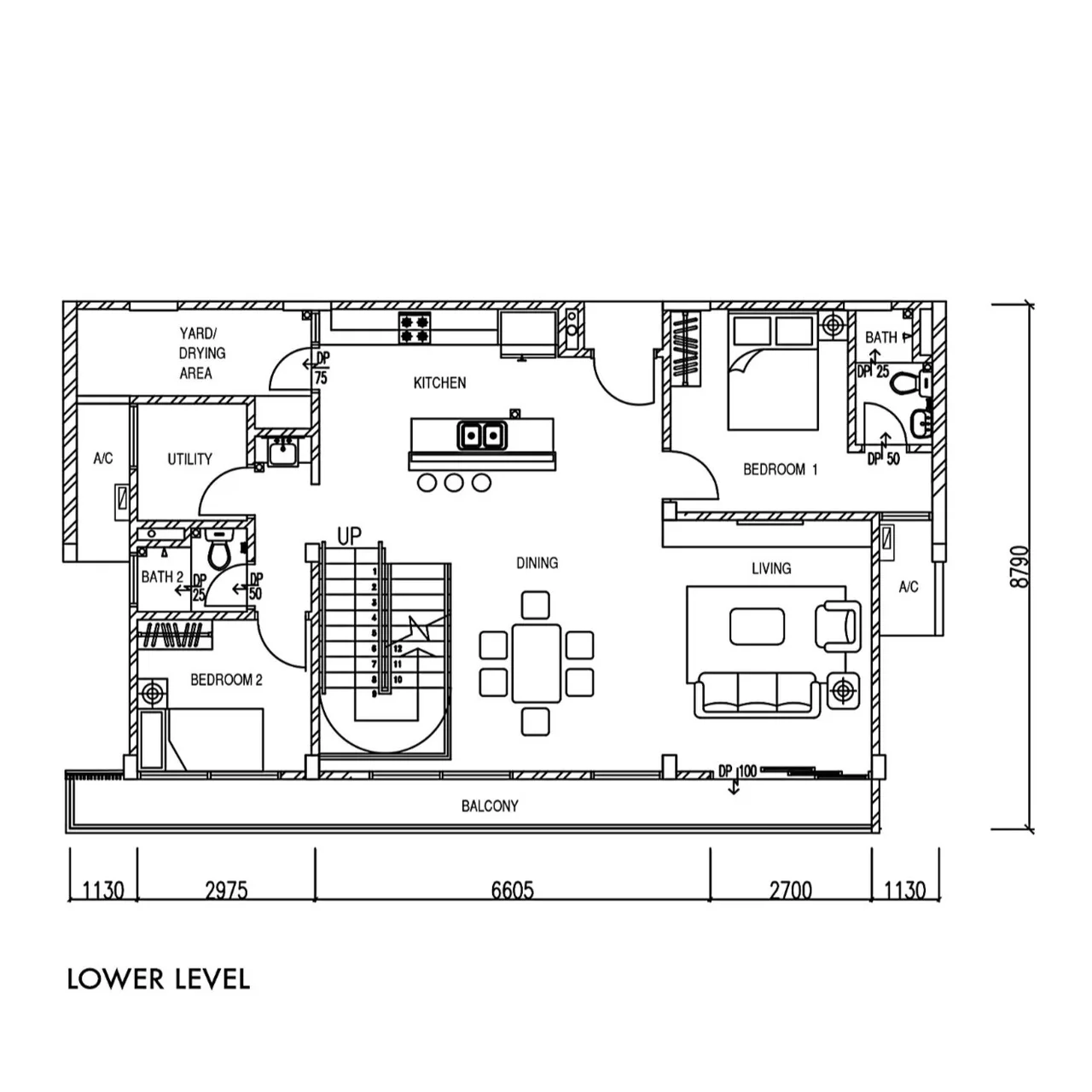 RARE Duplex unit at Delofts, Emporium