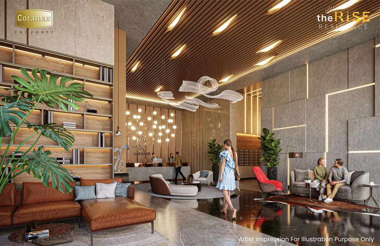 GalaCity and Pool View, 3 Rooms, The Rise Residence