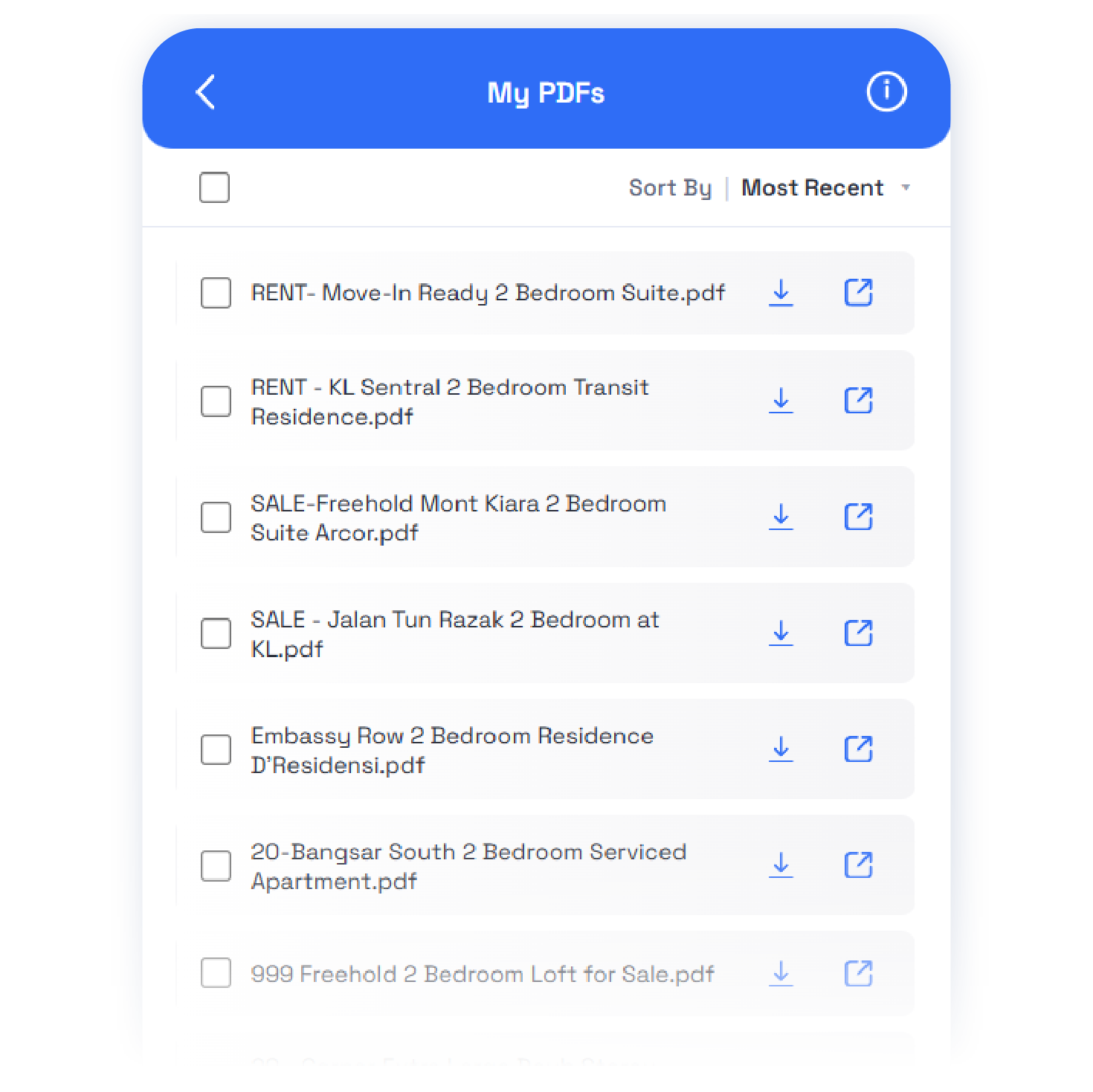iAgentMY PDF export preview
