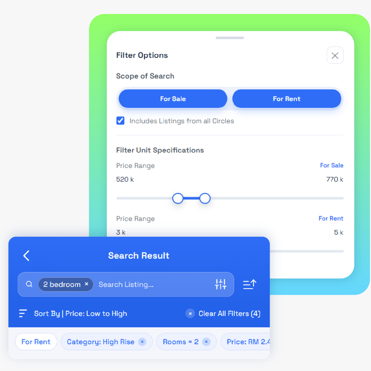 iAgentMY Circles collaboration interface